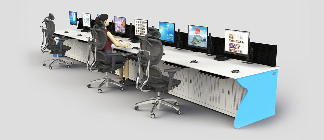 機(jī)柜操作臺鳥瞰樣式圖片