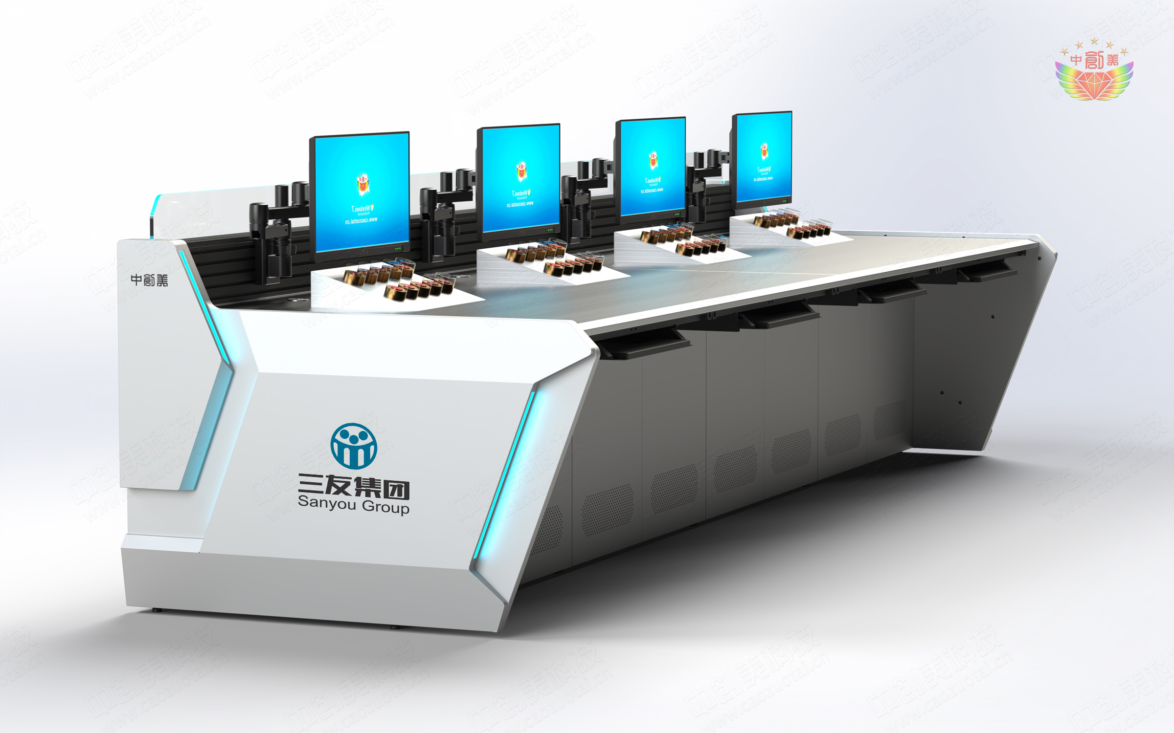 調度操作臺圖片