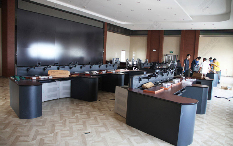 國家電網(wǎng)遼寧營口電力局調度室控制臺項目圖片