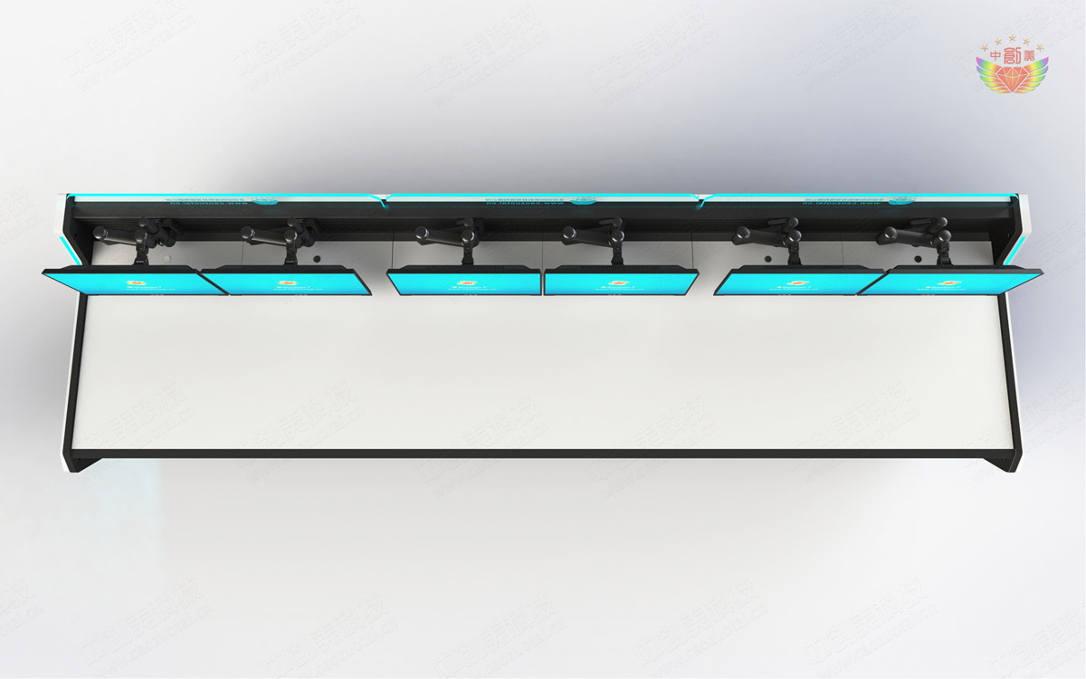 指揮調(diào)度操作臺(tái)樣式圖